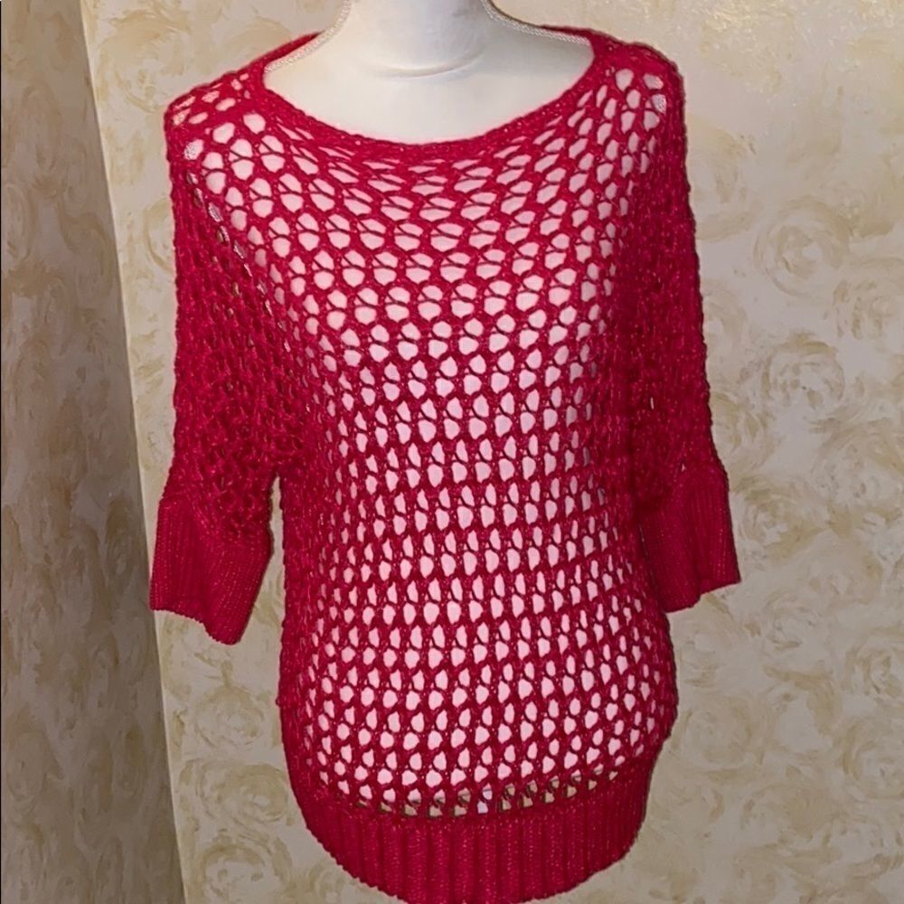 NWOT Chico’s Pink Sweater! 